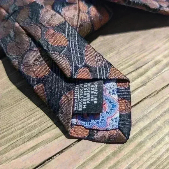 Ted  baker floral silk tie - Picture 2 of 8